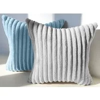 Amilian Kissenbezüge 2er Set - Dekokissenbezug - Kissenhüllen - Zierkissenbezüge, (2 Stück), (40x40 cm) Kissenbezug für Sofa, Dekokissen, Kissen, Zierkissen