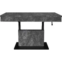 Mäusbacher Couchtisch Lift Couchtisch, höhenverstellbar 58-77cm,Tischplatte aufziehbar, Staufach, 110cm breit