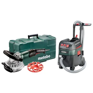 Metabo Set Renovierungsschleifer RSEV 19-125 RT + Allessauger ASR 35 L ACP Kunststoffkoffer - 691000000