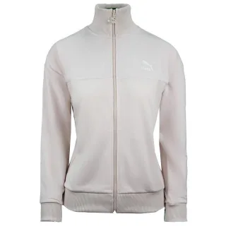 Puma Zip Up Track Jacket Langschläfe Creme Womens Track Top 595943 23