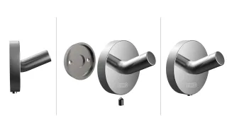 emco round Mantelhaken chrom, 437500100 437500100