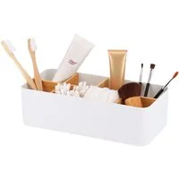 TENDANCE Badorganizer Schminktisch Küchen Organizer Makeup Pinsel Organizer in matt