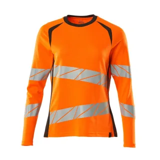 MASCOT Damen Langarmshirt Hi-vis Orange / Dunkelanthrazit 4XL - 19091-771-1418-4XLONE