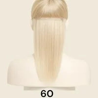 NOGI Echthaar-Extension NOGI Wave Piece, Echthaar Clip-In, mehr Schwung und Fülle für den Hinterkopf
