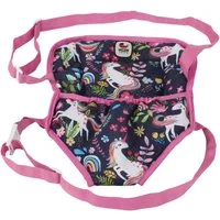 CHIC2000 Puppen Bauchtrage Einhorn
