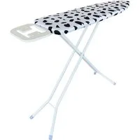 HTI-Living Bügelbrett Bügelbrett Kuhflecken, Bügelfläche 110x33 cm, Bügeltisch mit Bügeleisenablage