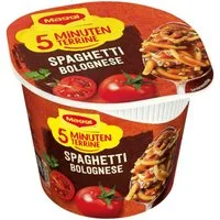 MAGGI Fertiggericht, Maggi 5 Minuten Terrine Spaghetti Bolognese Fertigpackung 62g