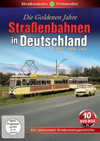 Die Goldenen Jahre - Straßenbahnen in Deutschland 10 DVD BOX