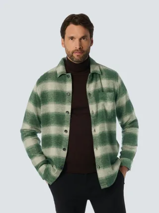 No Excess - Shirt Check dark green - Gr. - L