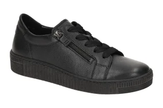 Gabor 73.334.37 Schwarz Damen Schn?r-Halbschuhe - Bequeme Best Fitting Schuhe