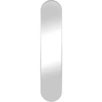 tinkaro Spiegel Hennetved 35x170 cm Silber (1-St), Eleganter Ganzkörerspiegel aus Aluminium für Flur oder Schlafzimmer
