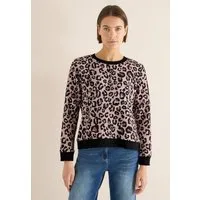 CECIL Sweatshirt im Leo Design