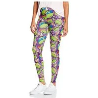 Teenage Mutant Ninja Turtles Leggings NINJA TURTLES Leggings Damen Mädchen Hose Karneval Motto Partys Kostüm