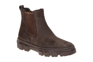 Paul Green Damen Stiefeletten 8348-001 PG 8348 Braun Mocca Winterstiefel mit ...