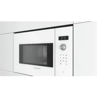 BOSCH Einbau-Mikrowelle BFL524MW0, Mikrowelle, 20 l, Perfektes Gelingen durch 7 voreingestellte Automatikprogramme