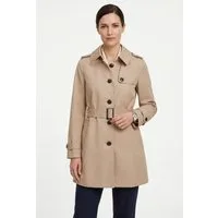 Tommy Hilfiger Langjacke HERITAGE SINGLE BREASTED TRENCH mit den typischen Trenchcoat-Details