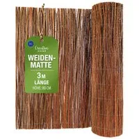 Creative Home Weidenzaun Weidenmatte Balkon Sichtschutz Weide Zaun