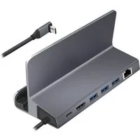 LogiLink Laptop-Dockingstation LOGILINK USB 3.2 Dockingstation UA0408, Gen1, 6-Port, USB-C PD