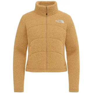 The North Face High Pile Damen Braune Jacke