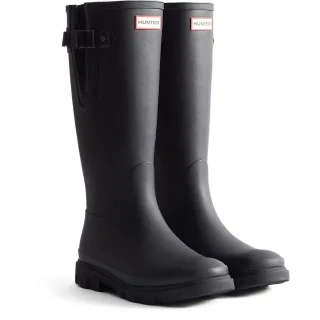 Hunter Downpour Adjustable Gummi Männer Gummistiefel Schwarz Wellington-Stiefel