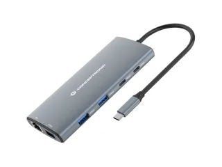 Conceptronic DONN06G 10-in-1 USB 3.2 Gen 1 Dockingstation | donn06g | HDMI - 100W PD
