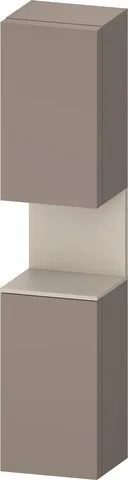 Duravit Qatego Hochschrank Basalt Matt 400x360x1760 mm - QA1346R91430010 QA1346R91430010