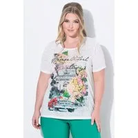 MIAMODA T-Shirt T-Shirt Komfort Fit Stadt-Motiv Schriftzug