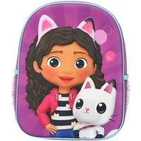 Gabby's Dollhouse Rucksack 3D Schulranzen Kinder Schulrucksack Freizeit Alltag (1-tlg)