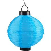 BURI LED Dekolicht Solar-Lampion Ø25cm LED Papierlaterne Lampenschirm Lampions Laterne