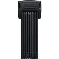 ABUS Rahmenschloss ABUS BORDO Big 6000K/120 Faltschloss - Schwarz mit SH-Halter