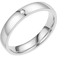 Taffstyle Fingerring Filigraner Damen Ring Solitärring Verlobungs Edelstahl mit Kristall (Bandring Freundin zum Geburtstag Muttertag Valentinstag Weihnachten), Verlobungsring Fingerring Liebesring Damenring Geschenke für Frauen