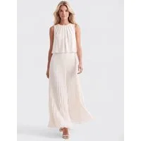 Apart Abendkleid mit Plisseerock