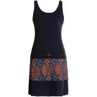 Vishes Sommerkleid Damen Kleid Ethno Style Cutwork Trägerkleid Baumwolle Alternative Mode, Boho, Hippie, Ethno, Festival