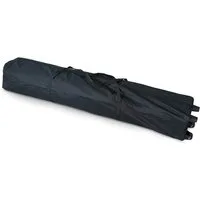 Weber GmbH Pavillon-Schutzhülle Zelttasche mit Rädern für Easy-Up Zelt 3 x 3 m, inkl. Rollen und Handgriff, schwarz, 800D Polyester