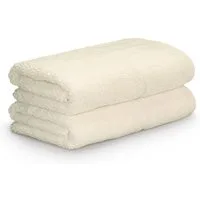 Möve for frottana Handtuch Pearl, Frottier (Set, 2-St), mit Perloptik