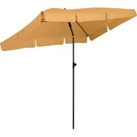 FARE Sonnenschirm, Höhenverstellbar Knickvorrichtung Lichtschutzfaktor UPF 50+ 200x122cm