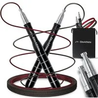 EliteAthlete Springseil EliteAthlete® Premium Springseil inkl. Seilschoner + Tasche