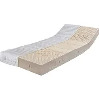 Latexmatratze Latexmatratze Komfort-NATURA Härtegrad H2 (RG..., RAVENSBERGER Matratzen, 19 cm hoch, Härtegrad H 2 (RG 75) 80x200 cm mit Baumwoll-Doppeltuch-Bezug