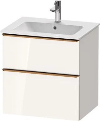 Duravit D-Neo Waschtischunterbau wandhängend Weiß Hochglanz 610x462x625 mm - DE4361004220000 DE4361004220000
