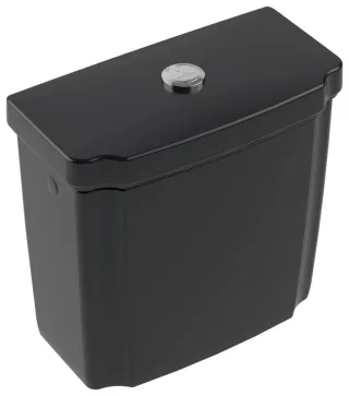 Villeroy & Boch SPK Hommage 772111 380x195x365mm Zul. seitl. od. von hi. Pure Black c+ 772111R7
