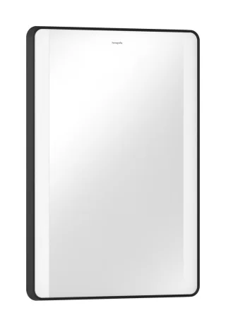 Hansgrohe Spiegel Xarita Lite Q 500/30 m.seitl.LED Beleuchtung IR Sensor mattschwarz, 54974670 54974670