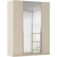 OTTO home Drehtürenschrank Kleiderschrank Schrank Garderobe AGORDO mit Dekor- oder Hochglanzfront (in zwei Griff-Farben, Breiten 91-405 cm) durchdachte Innenausstattung, in 8 Breiten und 2 Höhen MADE IN GERMANY