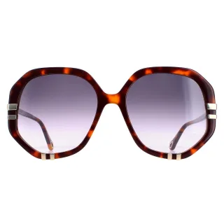 Chloe Square Womens Schildpatt Grau Gradient CH0105S