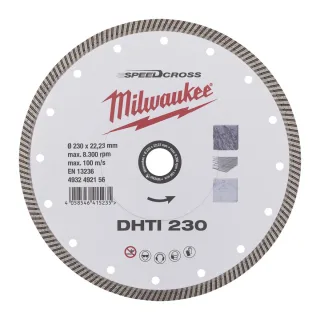 Milwaukee Speedcross Diamanttrennscheibe DHTi - 4932492156