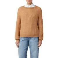 comma Strickpullover mit Glitzer-Details
