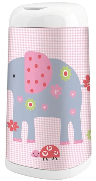 Bezug für Angelcare® Windeleimer Dress-Up Elephant Family