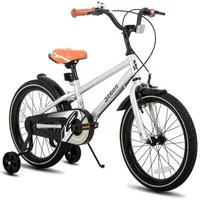 JOYSTAR Kinderfahrrad Totem 12/14/16/18/20 Zoll Kinderfahrrad für 2-11 jährige Jungen, mit Stützräder, Kotflügel, Front and rear dual brakes, Reflektorplatte