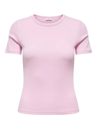 JDY - JDYLUCKY S/S O NECK TOP JRS NOOS Fragrant Lilac - Gr. - S