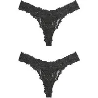 Next String 2er-Pack Comfort Spitzenslips, Tanga (2-St)
