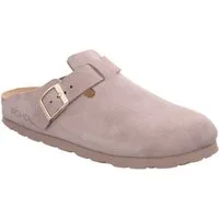 Rohde Alba Clog Leder Mules, Hausschuh mit leichter Laufsohle in Weite G (weit)